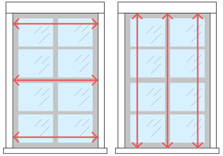 blinds inside mount measure measuring window frame wood guide measurements easy casing sleek installed provide clean which